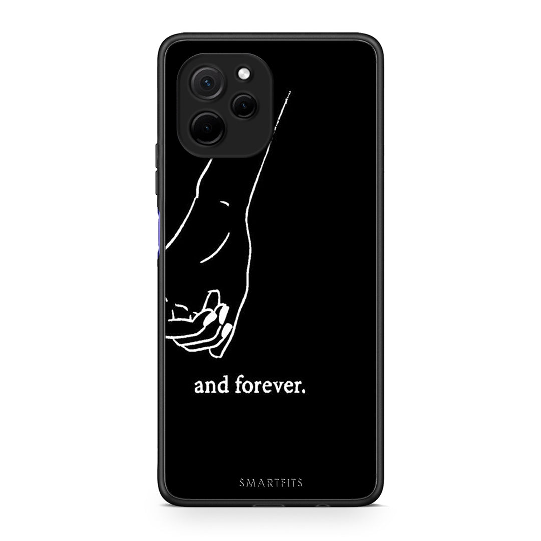 Θήκη Huawei Nova Y61 Always & Forever 2 από τη Smartfits με σχέδιο στο πίσω μέρος και μαύρο περίβλημα | Huawei Nova Y61 Always & Forever 2 Case with Colorful Back and Black Bezels