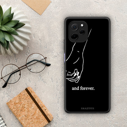 Θήκη Huawei Nova Y61 Always & Forever 2 από τη Smartfits με σχέδιο στο πίσω μέρος και μαύρο περίβλημα | Huawei Nova Y61 Always & Forever 2 Case with Colorful Back and Black Bezels