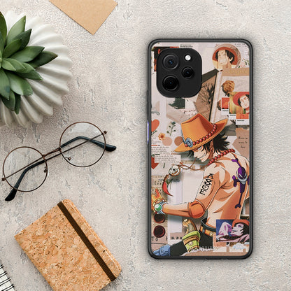 Θήκη Huawei Nova Y61 Anime Collage από τη Smartfits με σχέδιο στο πίσω μέρος και μαύρο περίβλημα | Huawei Nova Y61 Anime Collage Case with Colorful Back and Black Bezels