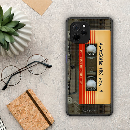 Θήκη Huawei Nova Y61 Awesome Mix από τη Smartfits με σχέδιο στο πίσω μέρος και μαύρο περίβλημα | Huawei Nova Y61 Awesome Mix Case with Colorful Back and Black Bezels