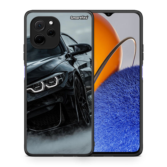 Θήκη Huawei Nova Y61 Black BMW από τη Smartfits με σχέδιο στο πίσω μέρος και μαύρο περίβλημα | Huawei Nova Y61 Black BMW Case with Colorful Back and Black Bezels