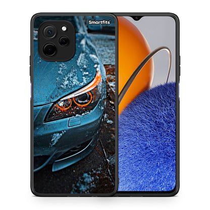 Θήκη Huawei Nova Y61 Bmw E60 από τη Smartfits με σχέδιο στο πίσω μέρος και μαύρο περίβλημα | Huawei Nova Y61 Bmw E60 Case with Colorful Back and Black Bezels