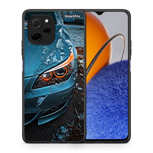 Θήκη Huawei Nova Y61 Bmw E60 από τη Smartfits με σχέδιο στο πίσω μέρος και μαύρο περίβλημα | Huawei Nova Y61 Bmw E60 Case with Colorful Back and Black Bezels