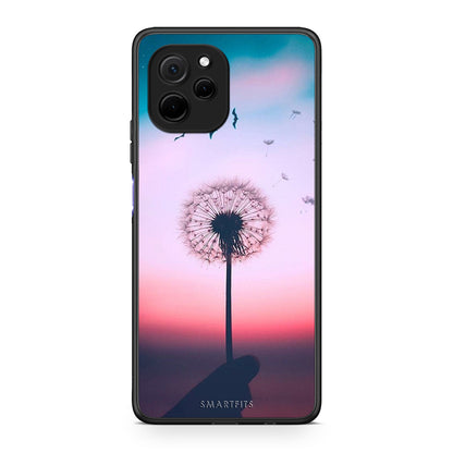 Θήκη Huawei Nova Y61 Boho Wish από τη Smartfits με σχέδιο στο πίσω μέρος και μαύρο περίβλημα | Huawei Nova Y61 Boho Wish Case with Colorful Back and Black Bezels