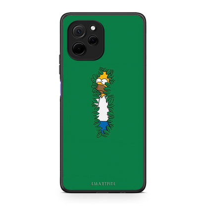 Θήκη Huawei Nova Y61 Bush Man από τη Smartfits με σχέδιο στο πίσω μέρος και μαύρο περίβλημα | Huawei Nova Y61 Bush Man Case with Colorful Back and Black Bezels