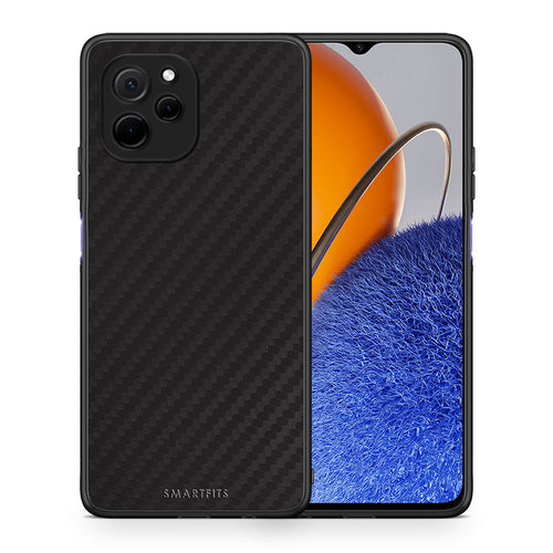 Θήκη Huawei Nova Y61 Carbon Black από τη Smartfits με σχέδιο στο πίσω μέρος και μαύρο περίβλημα | Huawei Nova Y61 Carbon Black Case with Colorful Back and Black Bezels
