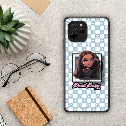 Θήκη Huawei Nova Y61 Devil Baby από τη Smartfits με σχέδιο στο πίσω μέρος και μαύρο περίβλημα | Huawei Nova Y61 Devil Baby Case with Colorful Back and Black Bezels