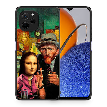 Θήκη Huawei Nova Y61 Funny Art από τη Smartfits με σχέδιο στο πίσω μέρος και μαύρο περίβλημα | Huawei Nova Y61 Funny Art Case with Colorful Back and Black Bezels