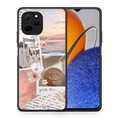 Θήκη Huawei Nova Y61 Golden Hour από τη Smartfits με σχέδιο στο πίσω μέρος και μαύρο περίβλημα | Huawei Nova Y61 Golden Hour Case with Colorful Back and Black Bezels