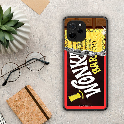 Θήκη Huawei Nova Y61 Golden Ticket από τη Smartfits με σχέδιο στο πίσω μέρος και μαύρο περίβλημα | Huawei Nova Y61 Golden Ticket Case with Colorful Back and Black Bezels