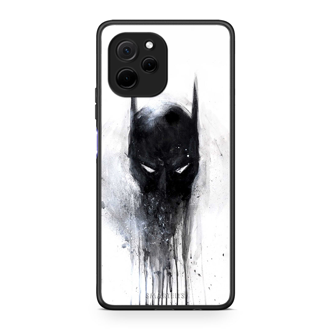 Θήκη Huawei Nova Y61 Hero Paint Bat από τη Smartfits με σχέδιο στο πίσω μέρος και μαύρο περίβλημα | Huawei Nova Y61 Hero Paint Bat Case with Colorful Back and Black Bezels