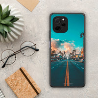 Thumbnail for Θήκη Huawei Nova Y61 Landscape City από τη Smartfits με σχέδιο στο πίσω μέρος και μαύρο περίβλημα | Huawei Nova Y61 Landscape City Case with Colorful Back and Black Bezels