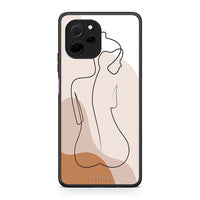 Thumbnail for Θήκη Huawei Nova Y61 LineArt Woman από τη Smartfits με σχέδιο στο πίσω μέρος και μαύρο περίβλημα | Huawei Nova Y61 LineArt Woman Case with Colorful Back and Black Bezels