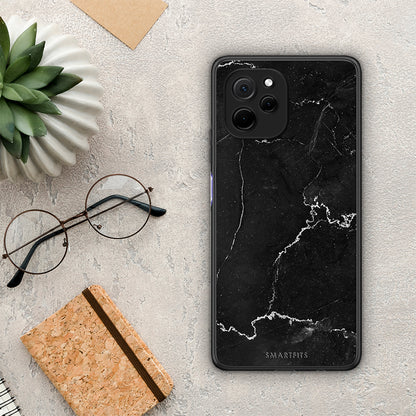 Θήκη Huawei Nova Y61 Marble Black από τη Smartfits με σχέδιο στο πίσω μέρος και μαύρο περίβλημα | Huawei Nova Y61 Marble Black Case with Colorful Back and Black Bezels