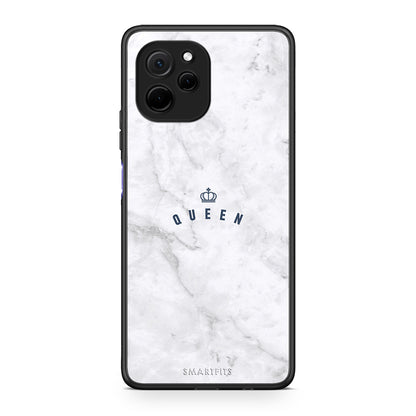 Θήκη Huawei Nova Y61 Marble Queen από τη Smartfits με σχέδιο στο πίσω μέρος και μαύρο περίβλημα | Huawei Nova Y61 Marble Queen Case with Colorful Back and Black Bezels