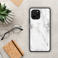 Thumbnail for Θήκη Huawei Nova Y61 Marble White από τη Smartfits με σχέδιο στο πίσω μέρος και μαύρο περίβλημα | Huawei Nova Y61 Marble White Case with Colorful Back and Black Bezels