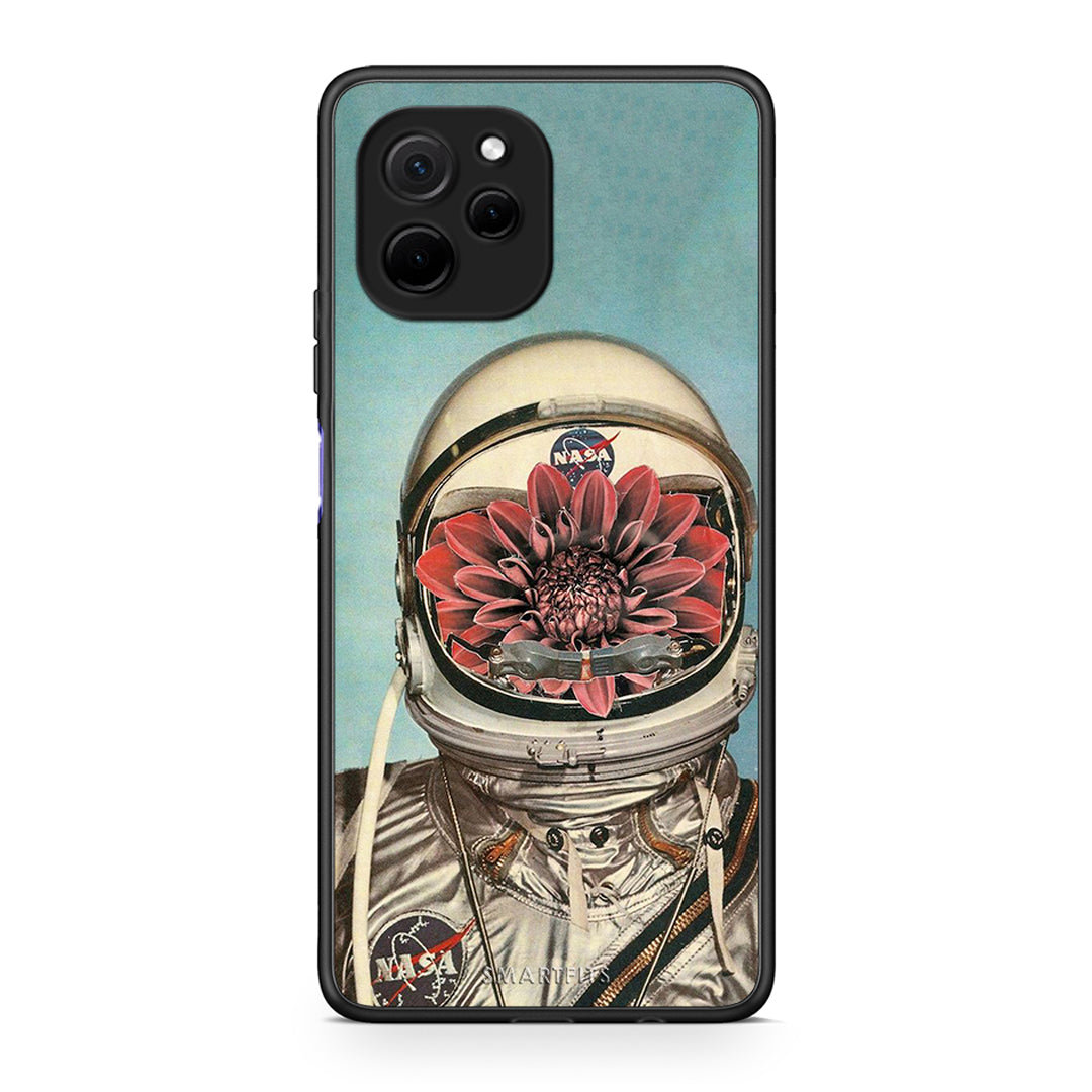 Θήκη Huawei Nova Y61 Nasa Bloom από τη Smartfits με σχέδιο στο πίσω μέρος και μαύρο περίβλημα | Huawei Nova Y61 Nasa Bloom Case with Colorful Back and Black Bezels