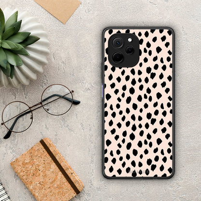 Θήκη Huawei Nova Y61 New Polka Dots από τη Smartfits με σχέδιο στο πίσω μέρος και μαύρο περίβλημα | Huawei Nova Y61 New Polka Dots Case with Colorful Back and Black Bezels