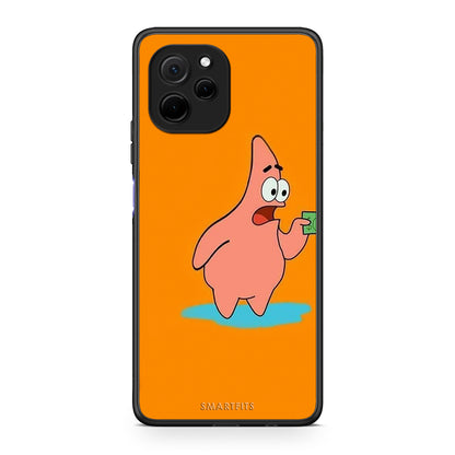 Θήκη Huawei Nova Y61 No Money 1 από τη Smartfits με σχέδιο στο πίσω μέρος και μαύρο περίβλημα | Huawei Nova Y61 No Money 1 Case with Colorful Back and Black Bezels