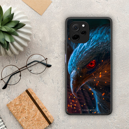 Θήκη Huawei Nova Y61 PopArt Eagle από τη Smartfits με σχέδιο στο πίσω μέρος και μαύρο περίβλημα | Huawei Nova Y61 PopArt Eagle Case with Colorful Back and Black Bezels