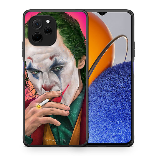 Θήκη Huawei Nova Y61 PopArt JokesOnU από τη Smartfits με σχέδιο στο πίσω μέρος και μαύρο περίβλημα | Huawei Nova Y61 PopArt JokesOnU Case with Colorful Back and Black Bezels