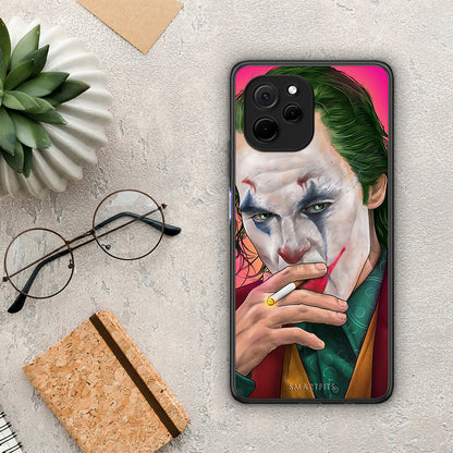 Θήκη Huawei Nova Y61 PopArt JokesOnU από τη Smartfits με σχέδιο στο πίσω μέρος και μαύρο περίβλημα | Huawei Nova Y61 PopArt JokesOnU Case with Colorful Back and Black Bezels