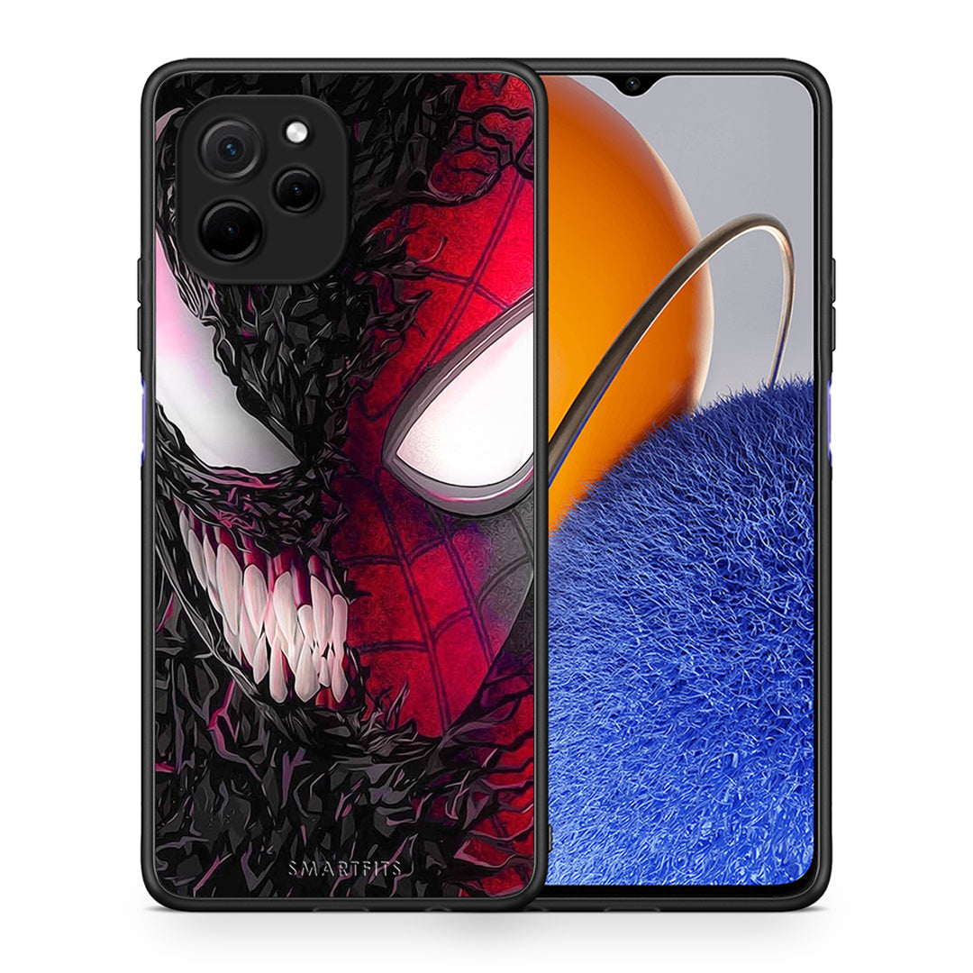 Θήκη Huawei Nova Y61 PopArt SpiderVenom από τη Smartfits με σχέδιο στο πίσω μέρος και μαύρο περίβλημα | Huawei Nova Y61 PopArt SpiderVenom Case with Colorful Back and Black Bezels