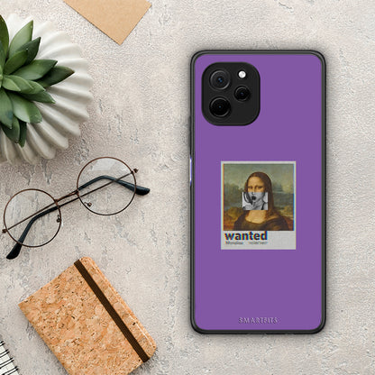 Θήκη Huawei Nova Y61 Popart Monalisa από τη Smartfits με σχέδιο στο πίσω μέρος και μαύρο περίβλημα | Huawei Nova Y61 Popart Monalisa Case with Colorful Back and Black Bezels