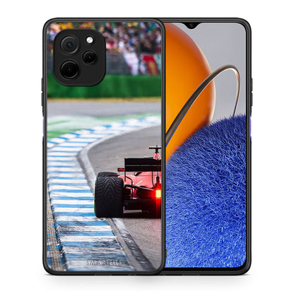 Θήκη Huawei Nova Y61 Racing Vibes από τη Smartfits με σχέδιο στο πίσω μέρος και μαύρο περίβλημα | Huawei Nova Y61 Racing Vibes Case with Colorful Back and Black Bezels