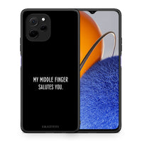 Thumbnail for Θήκη Huawei Nova Y61 Salute από τη Smartfits με σχέδιο στο πίσω μέρος και μαύρο περίβλημα | Huawei Nova Y61 Salute Case with Colorful Back and Black Bezels
