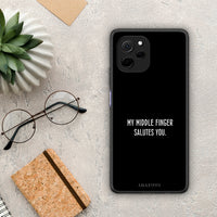 Thumbnail for Θήκη Huawei Nova Y61 Salute από τη Smartfits με σχέδιο στο πίσω μέρος και μαύρο περίβλημα | Huawei Nova Y61 Salute Case with Colorful Back and Black Bezels