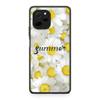 Thumbnail for Θήκη Huawei Nova Y61 Summer Daisies από τη Smartfits με σχέδιο στο πίσω μέρος και μαύρο περίβλημα | Huawei Nova Y61 Summer Daisies Case with Colorful Back and Black Bezels