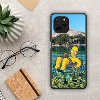 Thumbnail for Θήκη Huawei Nova Y61 Summer Happiness από τη Smartfits με σχέδιο στο πίσω μέρος και μαύρο περίβλημα | Huawei Nova Y61 Summer Happiness Case with Colorful Back and Black Bezels
