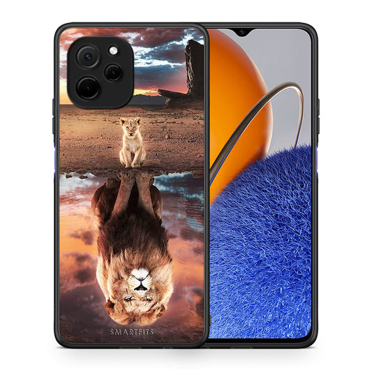 Θήκη Huawei Nova Y61 Sunset Dreams από τη Smartfits με σχέδιο στο πίσω μέρος και μαύρο περίβλημα | Huawei Nova Y61 Sunset Dreams Case with Colorful Back and Black Bezels