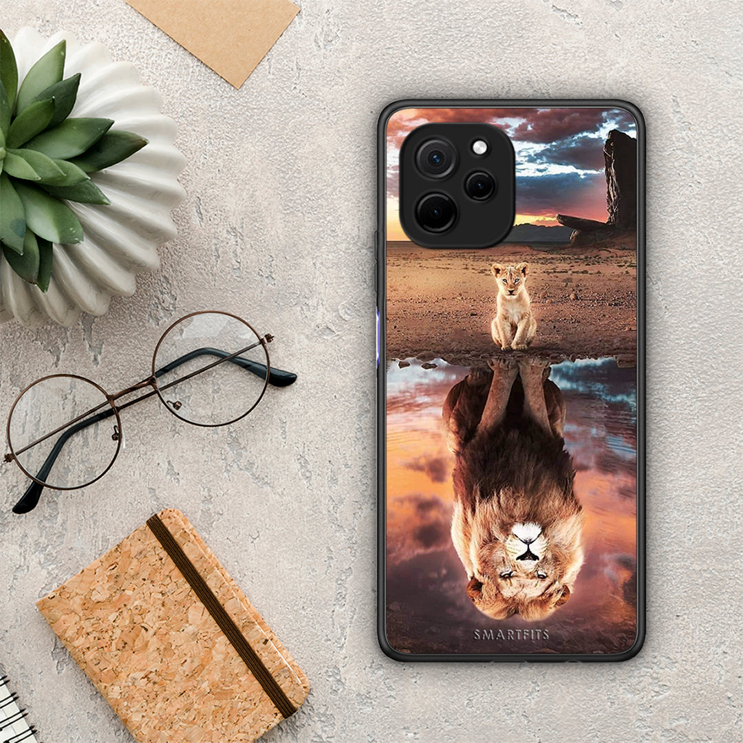 Θήκη Huawei Nova Y61 Sunset Dreams από τη Smartfits με σχέδιο στο πίσω μέρος και μαύρο περίβλημα | Huawei Nova Y61 Sunset Dreams Case with Colorful Back and Black Bezels
