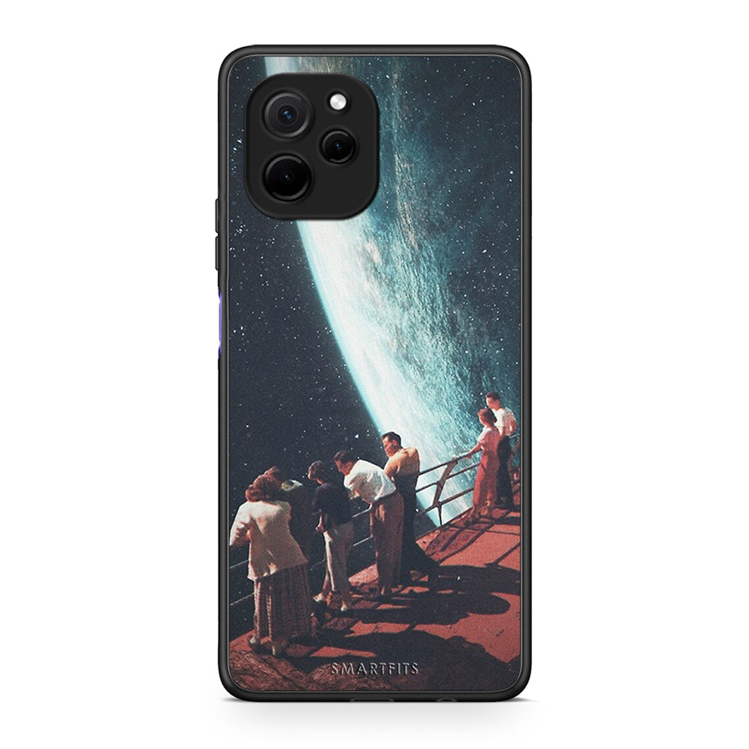 Θήκη Huawei Nova Y61 Surreal View από τη Smartfits με σχέδιο στο πίσω μέρος και μαύρο περίβλημα | Huawei Nova Y61 Surreal View Case with Colorful Back and Black Bezels