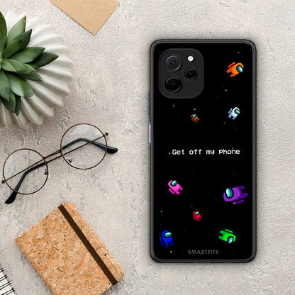 Θήκη Huawei Nova Y61 Text AFK από τη Smartfits με σχέδιο στο πίσω μέρος και μαύρο περίβλημα | Huawei Nova Y61 Text AFK Case with Colorful Back and Black Bezels