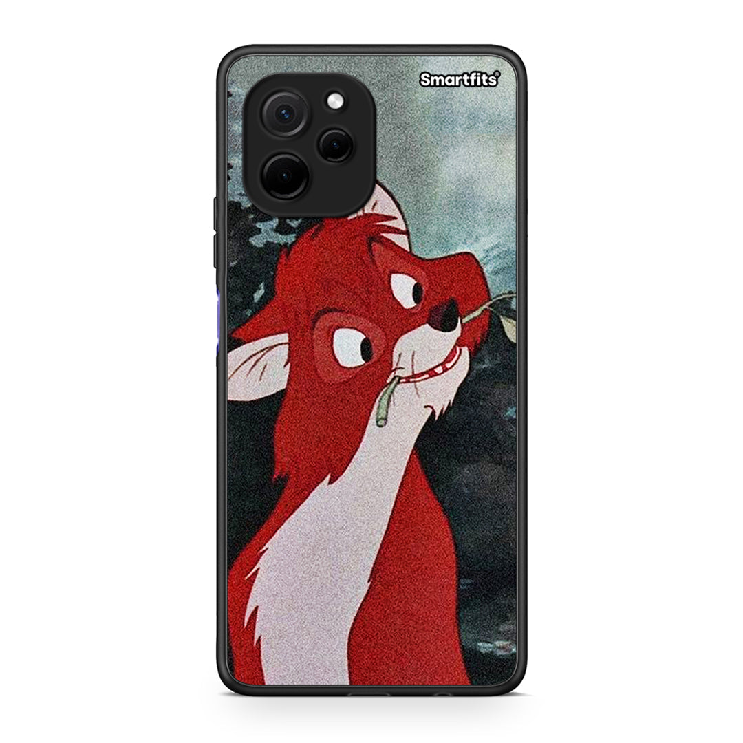 Θήκη Huawei Nova Y61 Tod And Vixey Love 1 από τη Smartfits με σχέδιο στο πίσω μέρος και μαύρο περίβλημα | Huawei Nova Y61 Tod And Vixey Love 1 Case with Colorful Back and Black Bezels
