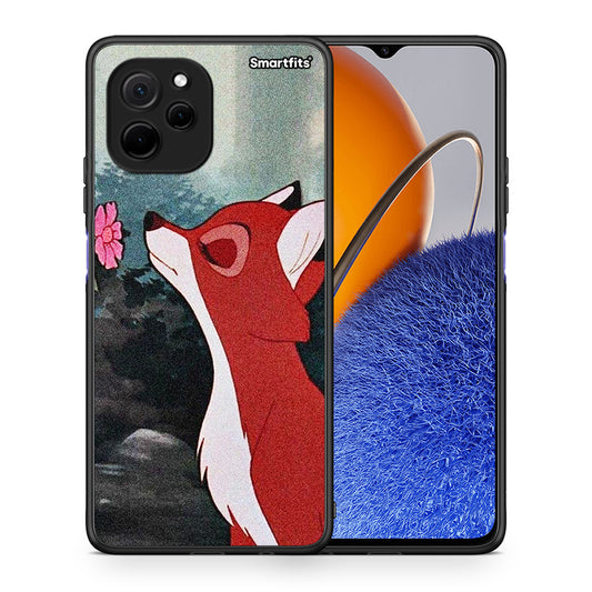 Θήκη Huawei Nova Y61 Tod And Vixey Love 2 από τη Smartfits με σχέδιο στο πίσω μέρος και μαύρο περίβλημα | Huawei Nova Y61 Tod And Vixey Love 2 Case with Colorful Back and Black Bezels