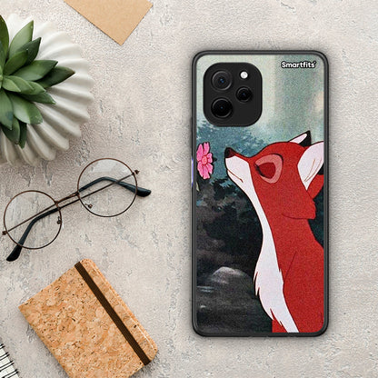 Θήκη Huawei Nova Y61 Tod And Vixey Love 2 από τη Smartfits με σχέδιο στο πίσω μέρος και μαύρο περίβλημα | Huawei Nova Y61 Tod And Vixey Love 2 Case with Colorful Back and Black Bezels