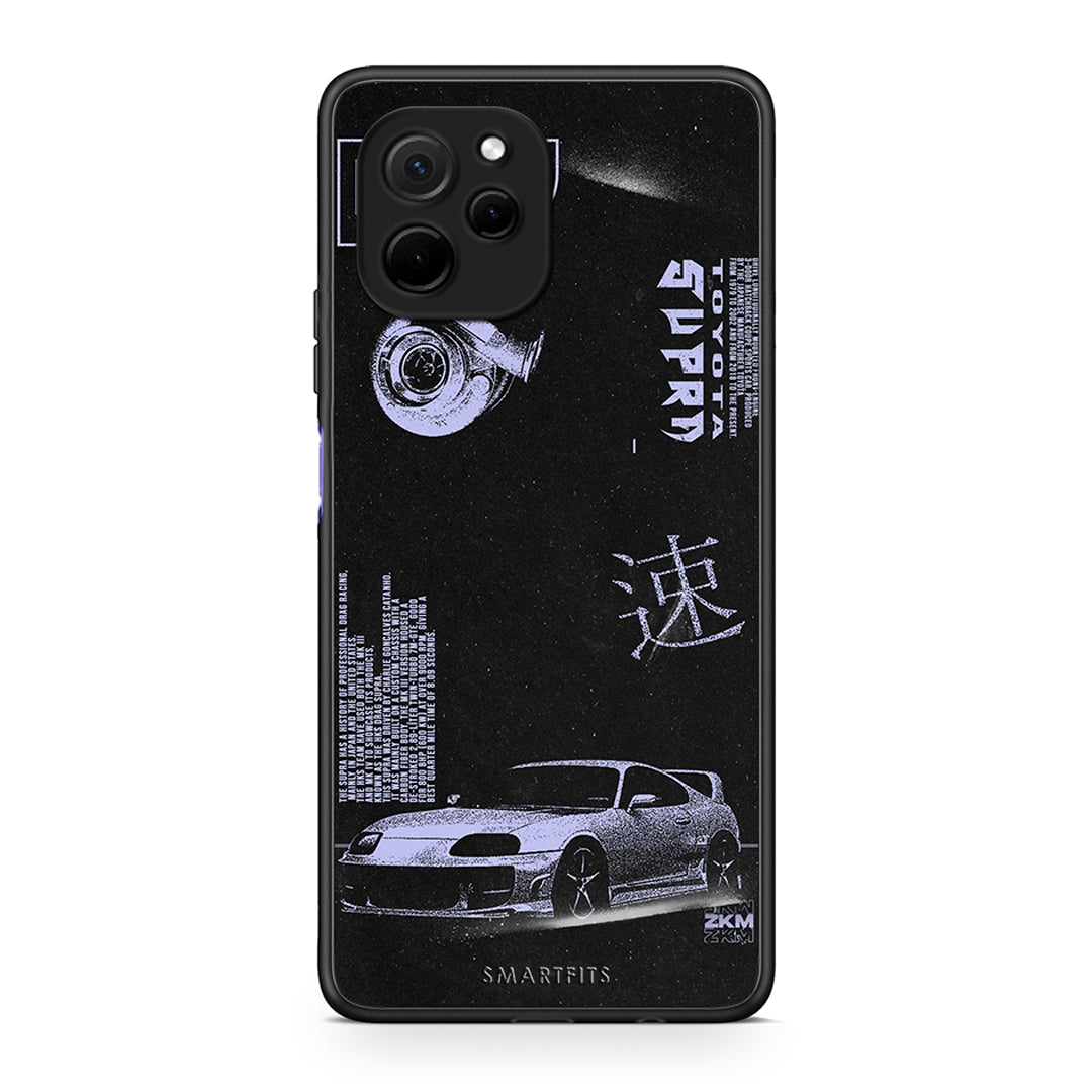 Θήκη Huawei Nova Y61 Tokyo Drift από τη Smartfits με σχέδιο στο πίσω μέρος και μαύρο περίβλημα | Huawei Nova Y61 Tokyo Drift Case with Colorful Back and Black Bezels