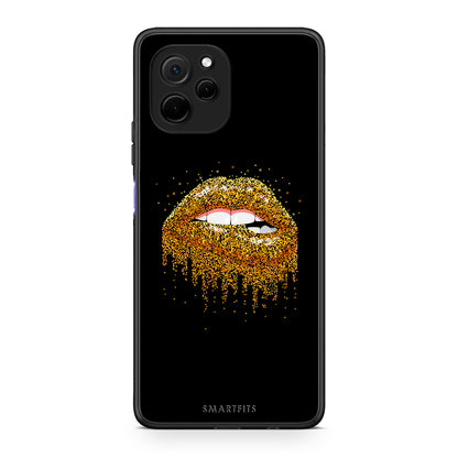 Θήκη Huawei Nova Y61 Valentine Golden από τη Smartfits με σχέδιο στο πίσω μέρος και μαύρο περίβλημα | Huawei Nova Y61 Valentine Golden Case with Colorful Back and Black Bezels