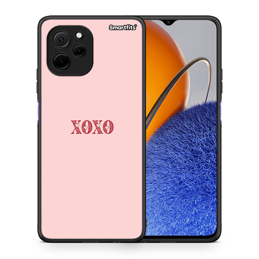 Θήκη Huawei Nova Y61 XOXO Love από τη Smartfits με σχέδιο στο πίσω μέρος και μαύρο περίβλημα | Huawei Nova Y61 XOXO Love Case with Colorful Back and Black Bezels