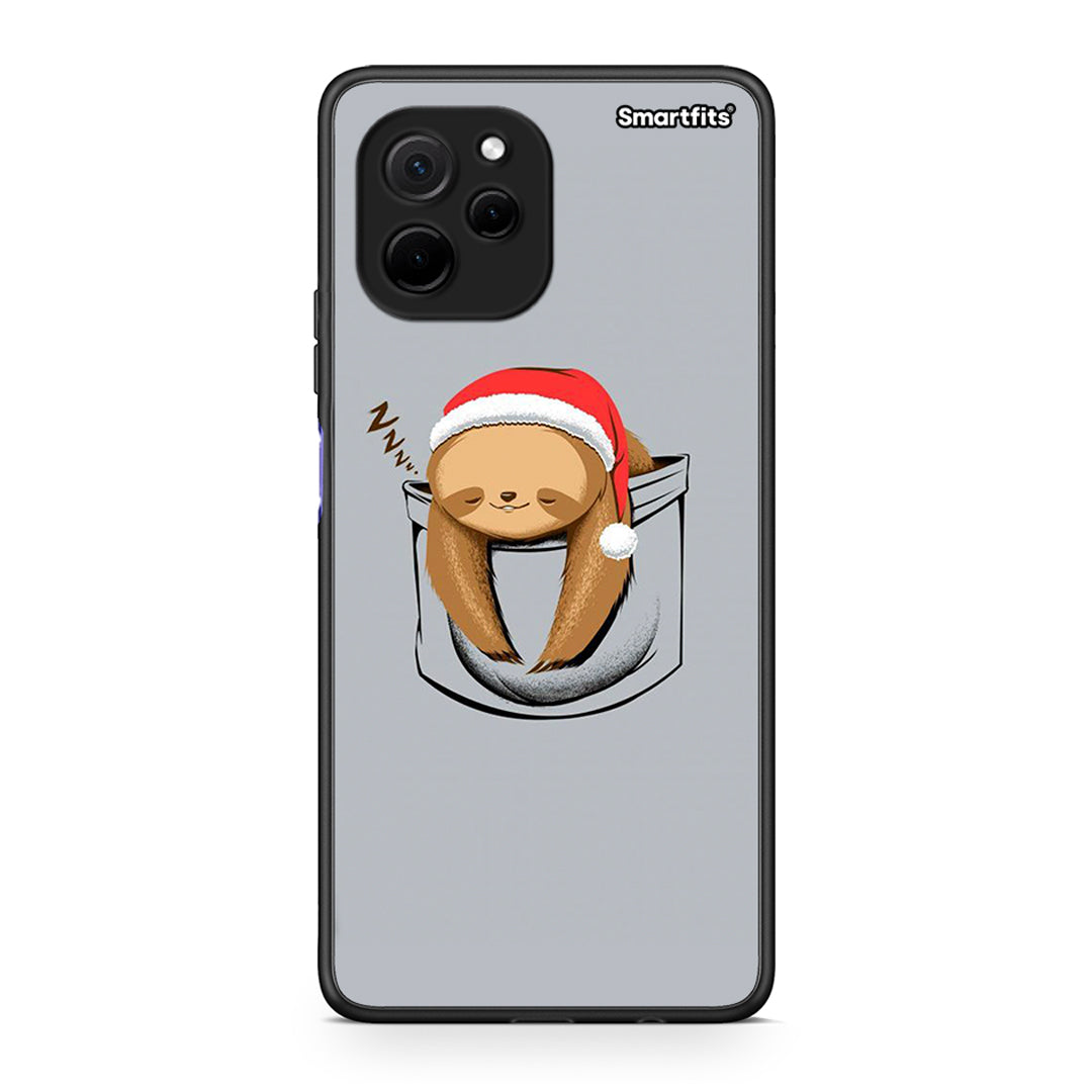 Θήκη Huawei Nova Y61 Xmas Zzzz από τη Smartfits με σχέδιο στο πίσω μέρος και μαύρο περίβλημα | Huawei Nova Y61 Xmas Zzzz Case with Colorful Back and Black Bezels