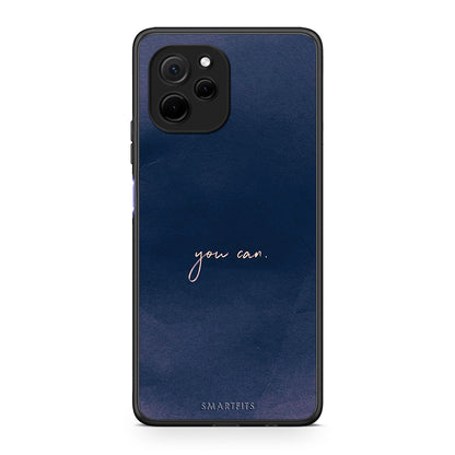 Θήκη Huawei Nova Y61 You Can από τη Smartfits με σχέδιο στο πίσω μέρος και μαύρο περίβλημα | Huawei Nova Y61 You Can Case with Colorful Back and Black Bezels