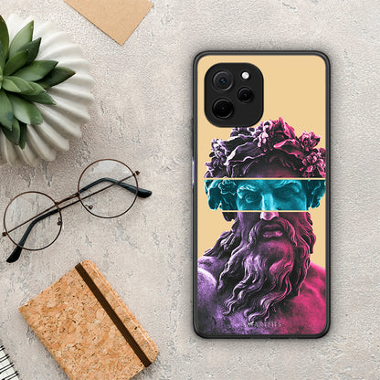 Θήκη Huawei Nova Y61 Zeus Art από τη Smartfits με σχέδιο στο πίσω μέρος και μαύρο περίβλημα | Huawei Nova Y61 Zeus Art Case with Colorful Back and Black Bezels