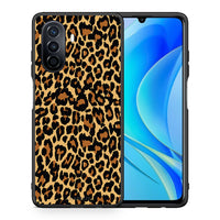Thumbnail for Θήκη Huawei Nova Y70 Leopard Animal από τη Smartfits με σχέδιο στο πίσω μέρος και μαύρο περίβλημα | Huawei Nova Y70 Leopard Animal case with colorful back and black bezels