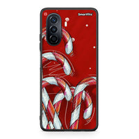 Thumbnail for Huawei Nova Y70 Candy Cane θήκη από τη Smartfits με σχέδιο στο πίσω μέρος και μαύρο περίβλημα | Smartphone case with colorful back and black bezels by Smartfits