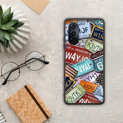 Car Plates - Huawei Nova Y70 / Y70 Plus θήκη