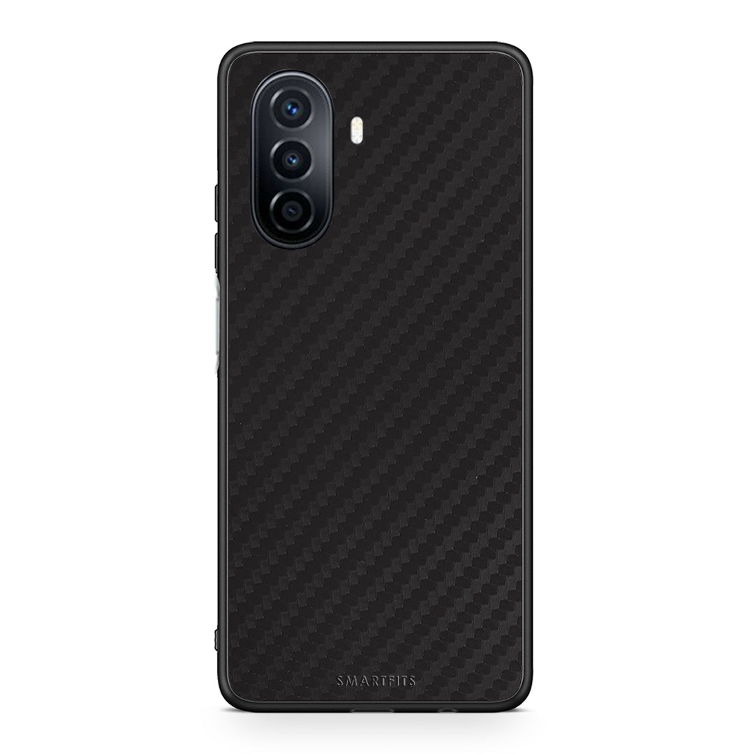 Huawei Nova Y70 Carbon Black θήκη από τη Smartfits με σχέδιο στο πίσω μέρος και μαύρο περίβλημα | Smartphone case with colorful back and black bezels by Smartfits